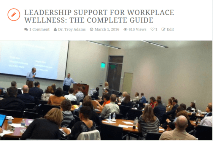 leadership blog, leadership support