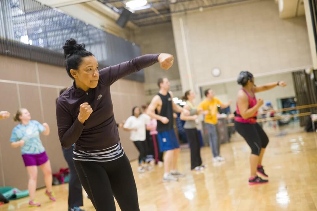 school employees getting healthy
