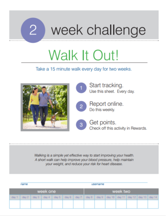 Workplace Fitness Challenge Template Master of Documents