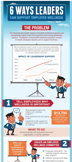 Wellness leadership, how to engage employees in wellness programs, what makes a wellness program successful, leadership and wellness, why is leadership support important, wellness success, how to get leadership support for wellness