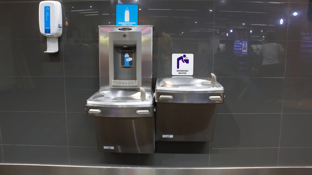 Provide Water Stations at Work