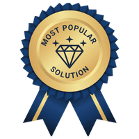 Most popular WellSteps employee wellness solution ribbon highlighting the Custom Wellness Program option.